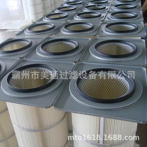宇恒国产厂家供应进气口系统方形卡盘木浆纤维除尘滤筒 含税