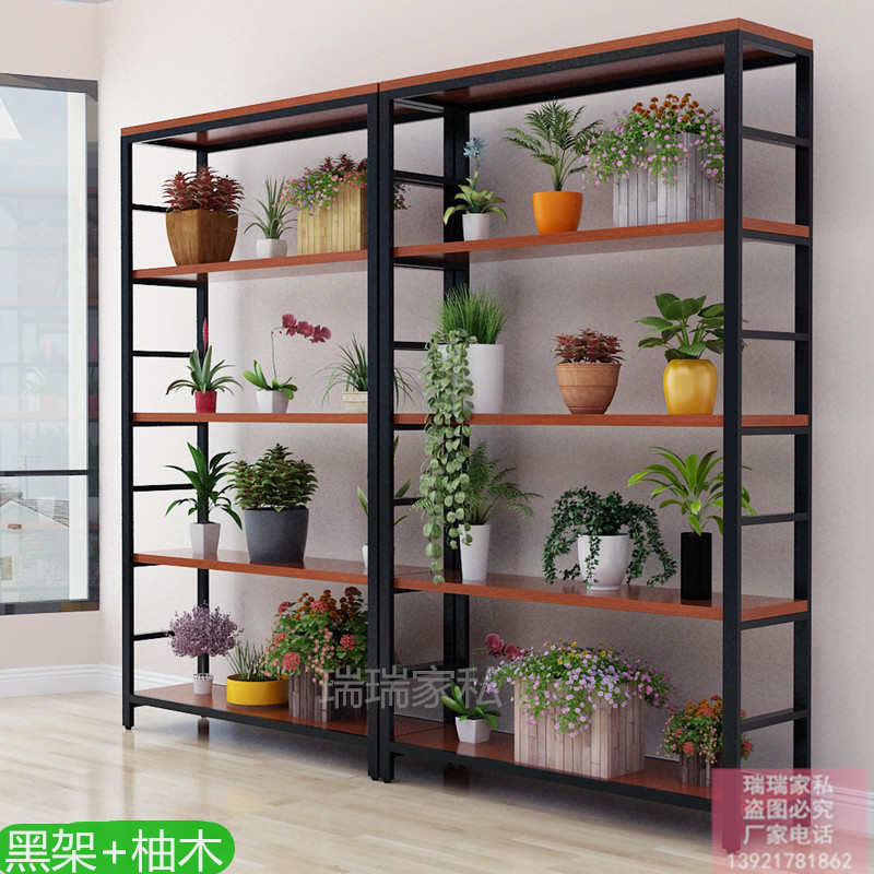 调节花瓶鲜花店铺展示架货架绿萝花架铁艺多层陈列架多肉架多功能