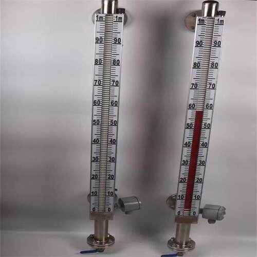 厂家销售顶装式磁翻板液位计 接液材质316 法兰DN80 带远传