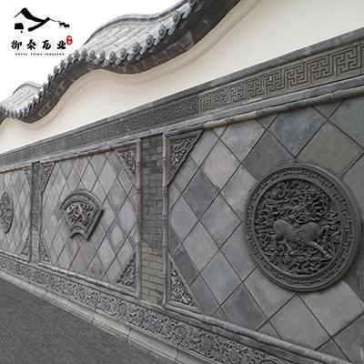 现货供应圆形砖雕仿古砖雕影壁墙装饰仿古砖雕少师太保砖雕