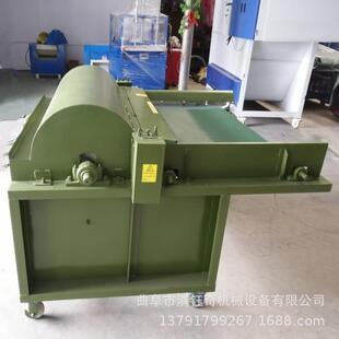 旧床垫布料开松机挡风被边角料开松机棉花旧被子开花机