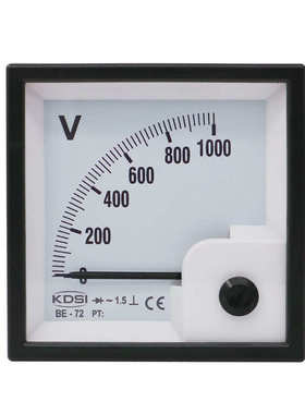 ac1000v显示72 指针式 交流kdsi整be-电压表流式电表
