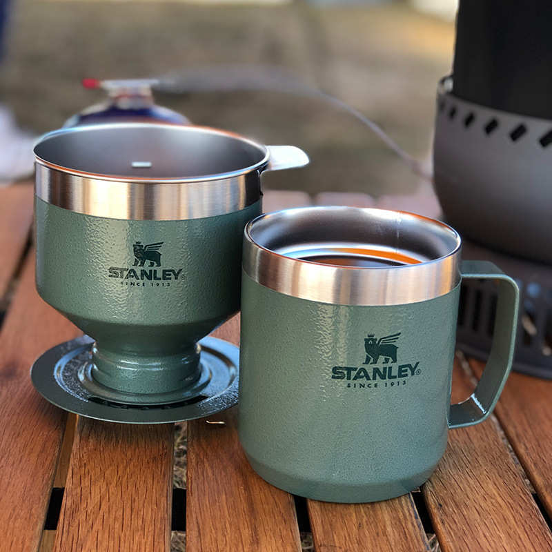 Stanley304不锈钢户外咖啡壶器具家用保温过滤水杯免滤纸手冲套装