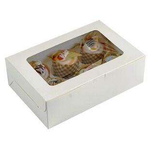 box packaging pieces 盒 Muffin 蛋糕包装 Cupcake