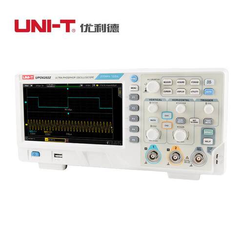 优利德UPO6102Z 6202Z系列数字荧光示波器高精度双通道200MHz带宽
