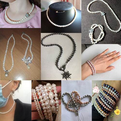 Real Natural Pearls Beads Freshwater Pearl Bead Baroque Loos