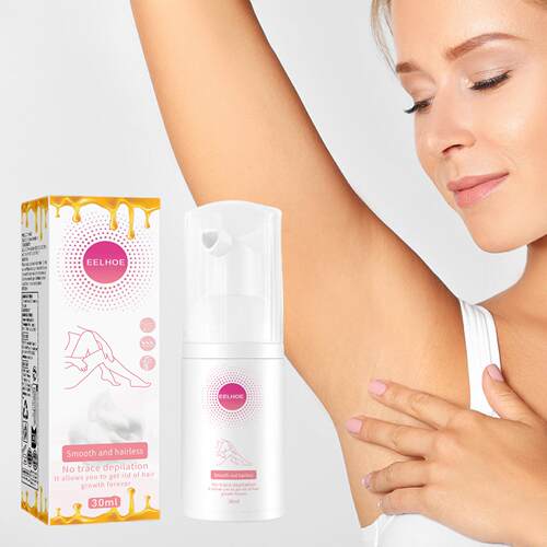 EELHOE Honey Mousse Hair Removal Spray - Moisturizing and No