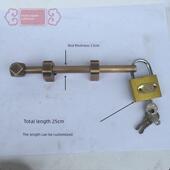 表面装 中国式 全铜门闩 彷古典实木门锁 黄铜门闩 纯铜门闩