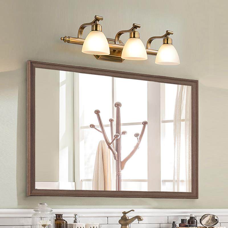 美式镜前灯卫生间欧式浴室镜柜灯梳妆台灯洗手间镜灯LED壁灯