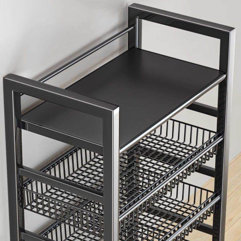 不锈钢厨房置物架落地多层家用小推车蔬菜篮收纳架子用品大全,厨房/烹饪用具,厨房置物架/置物柜/角架,淘宝优惠券,粉丝福利购,淘宝优惠卷