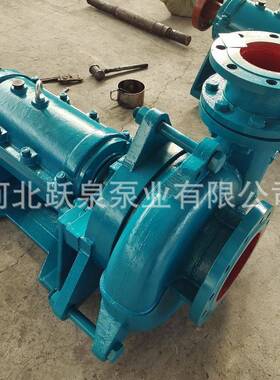 D型单壳渣浆泵150ZJD-A40卧式渣浆泵抗磨抗腐脱硫泵6寸抽沙泥浆泵