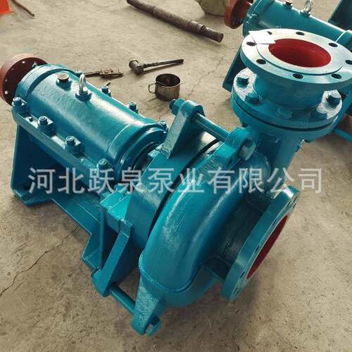 D型单壳渣浆泵150ZJD-A40卧式渣浆泵抗磨抗腐脱硫泵6寸抽沙泥浆泵