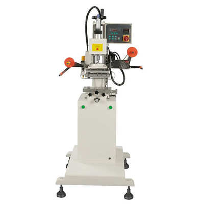 自动平面烫金机 亚克力板瓶盖精密高温压烫机 气动小型立式烫银机