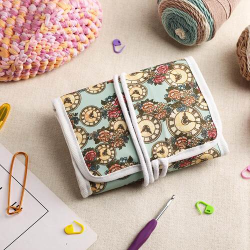 帆布包手卷手工编织工具金属钩针