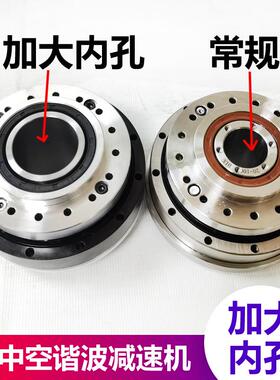 中空谐波减速器HS-20-80-U-III加大内孔非标加工LHSG32-100-C-III