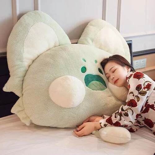 高档美乐公仔抱枕桂狗玩偶女生日礼物靠枕床头靠蒂垫大靠背生睡玉