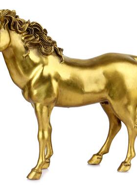 铜马马摆件马到成功家居饰品办公室客厅装饰铜礼品