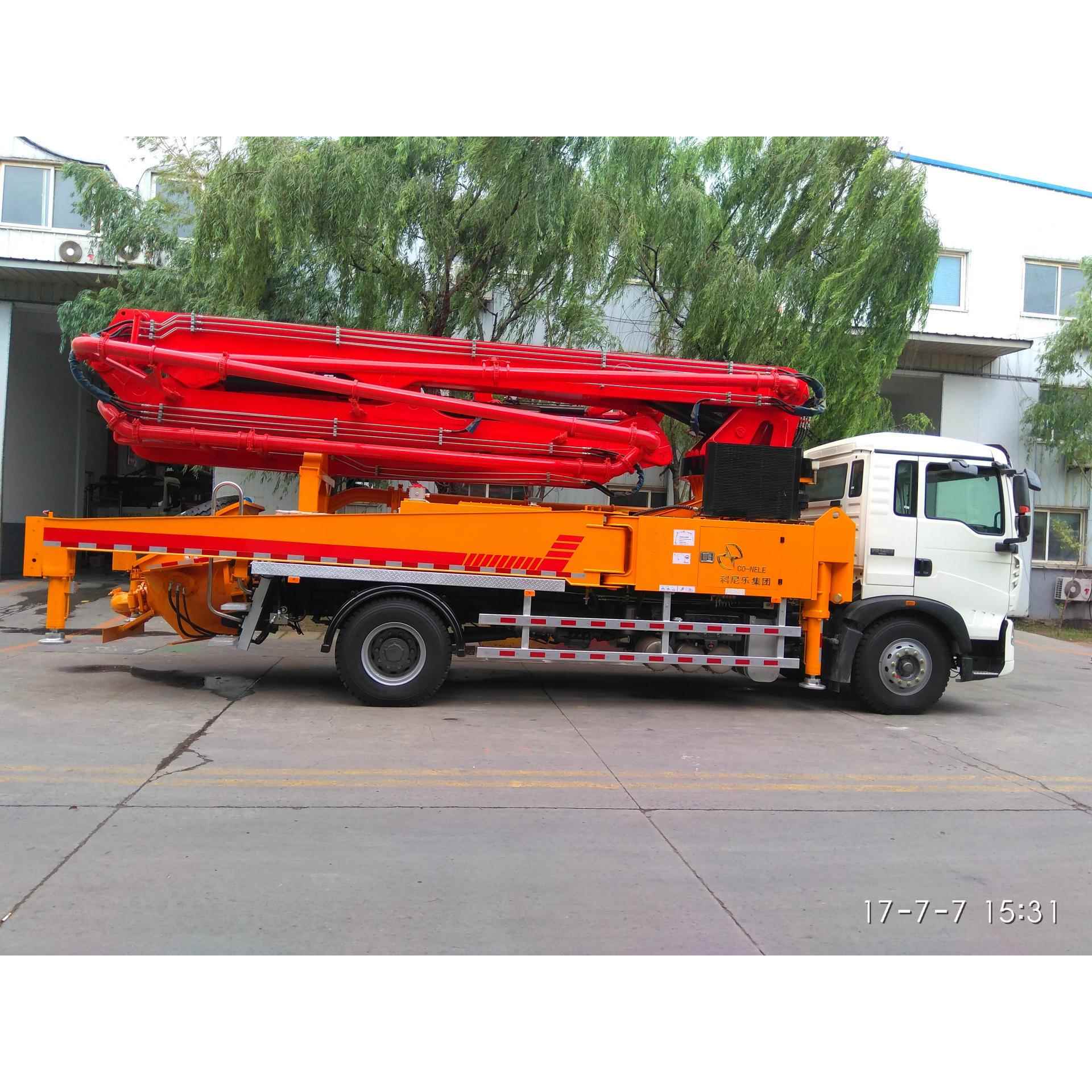 混泥土输送车 混凝土输送泵车 38米混泥土输送车 38m泵车 臂架泵