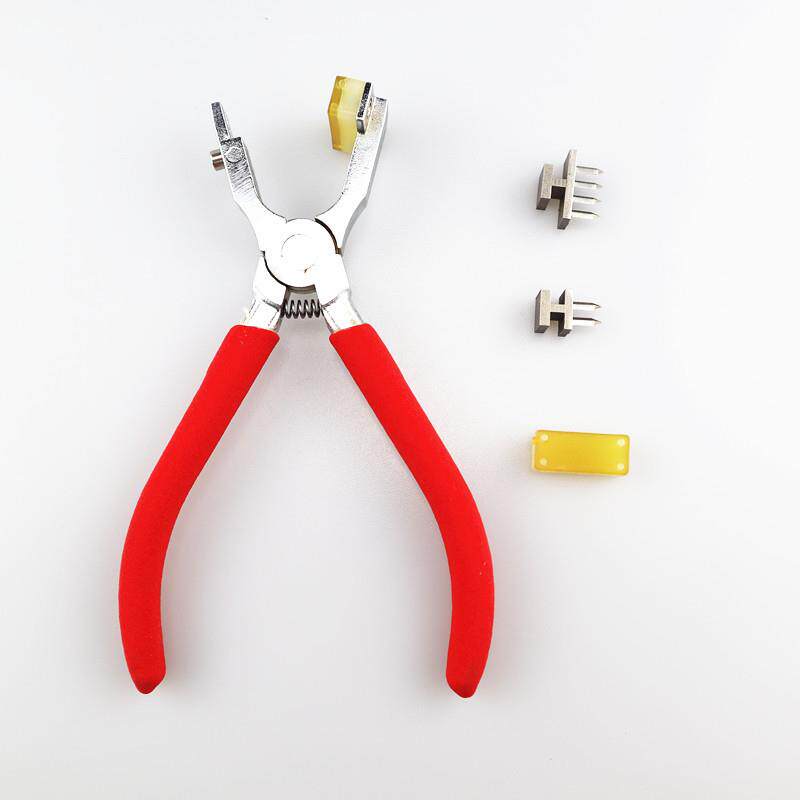 DIY皮革工具 菱斩钳 无声菱钳升级版打孔器 4mm法斩齿 2+4