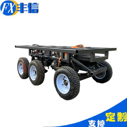无人驾驶线控底盘六轮驱动越野循迹智能靶车远程遥控农用爬山虎