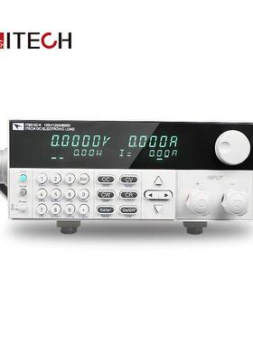 艾德克斯电子负载IT8513A+可编辑直流负载仪400W150V,60A