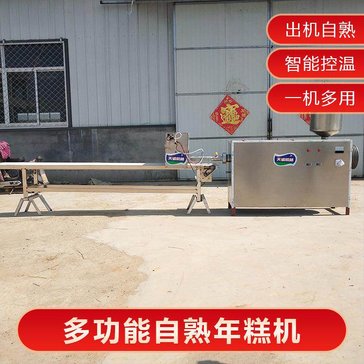 天诚牌商用自熟年糕机 不锈钢全自动饵块饵丝机