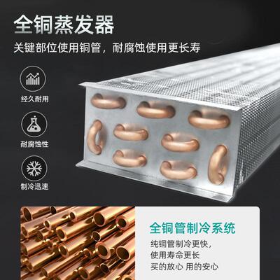 不锈钢插盘柜商用冰柜立式速冻柜烘焙冷冻柜冰箱风冷无霜插盘柜