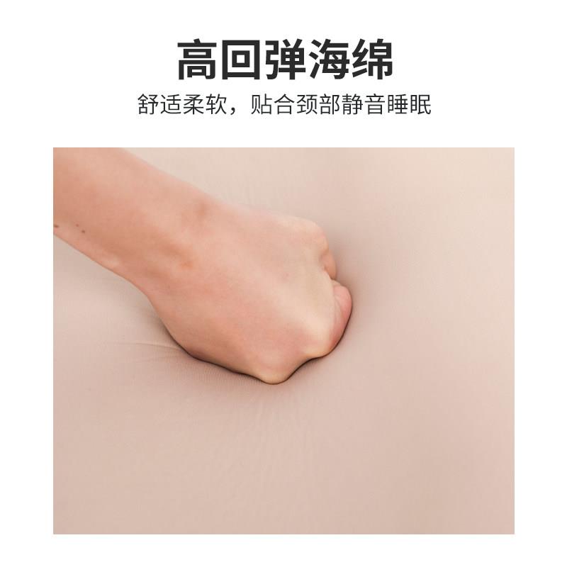 WT式estu动ne户外露营自充气充气枕头枕头可携长途旅行护颈枕家用