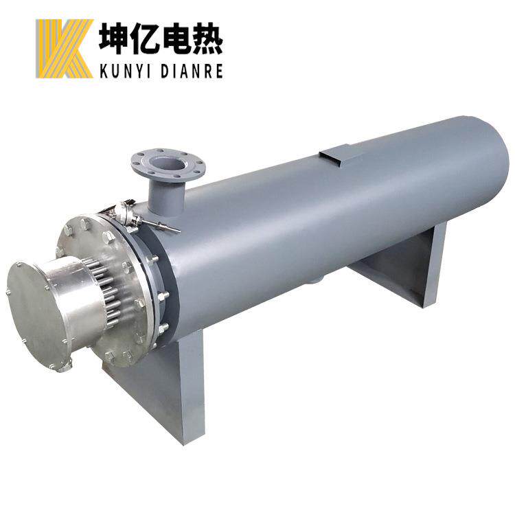 坤亿电热管道水加热器循环式重油加热器液体导热油电加热器