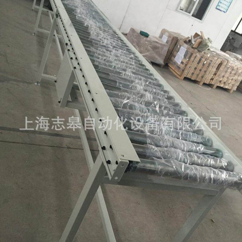 无动力滚筒托辊流水线车间输送线输送传送带动力滚筒线输送机