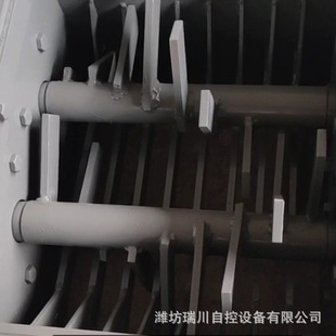 0B500 水泥20220818库块料破碎机 50电动切碎清 双轴破碎阀卧底 式