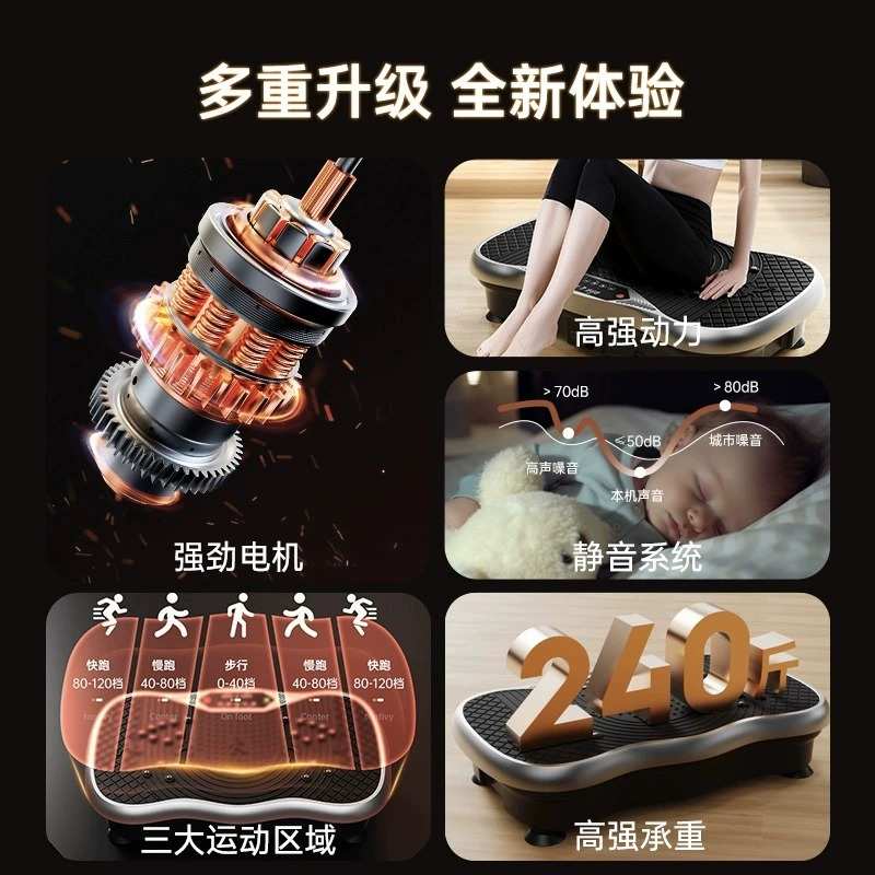 updown甩脂抖抖机懒人运动健身律动女家用大肚腩小蛮腰好身材