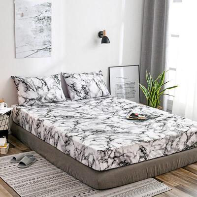Healthy pillow cases soft bed sheets fitted sheet 枕套 床笠