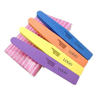 10PCS Sanding Nail File Nail Art Buffer Salon Glitter Tools