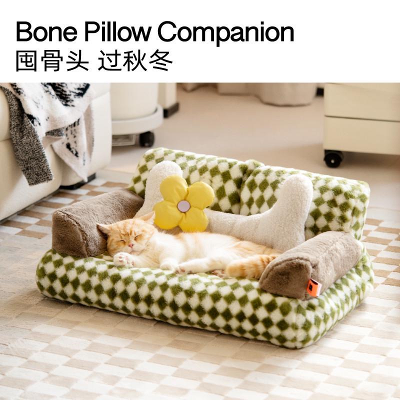 喵乎汪也猫窝猫床冬季保暖可拆洗狗窝宠物沙发四季通用宠物窝批发