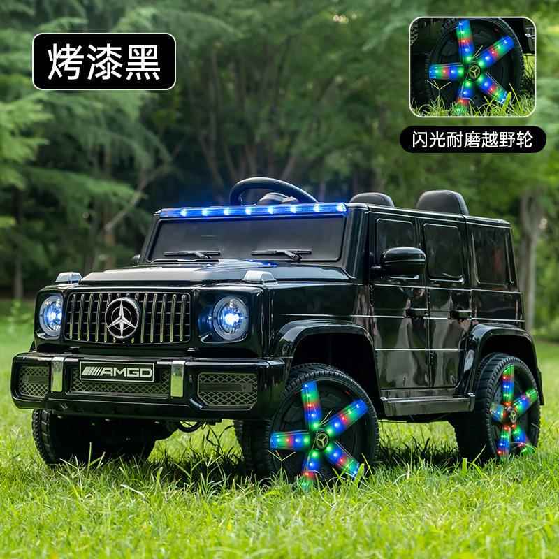 正品奔驰大G婴车儿可童电动汽四轮遥控可坐人越野车宝宝玩具车汽