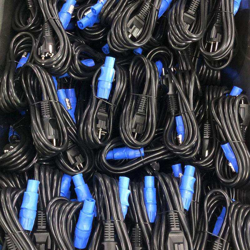 A舞台灯光航电源工业插头光灯音束724响LED示屏空电源显插头