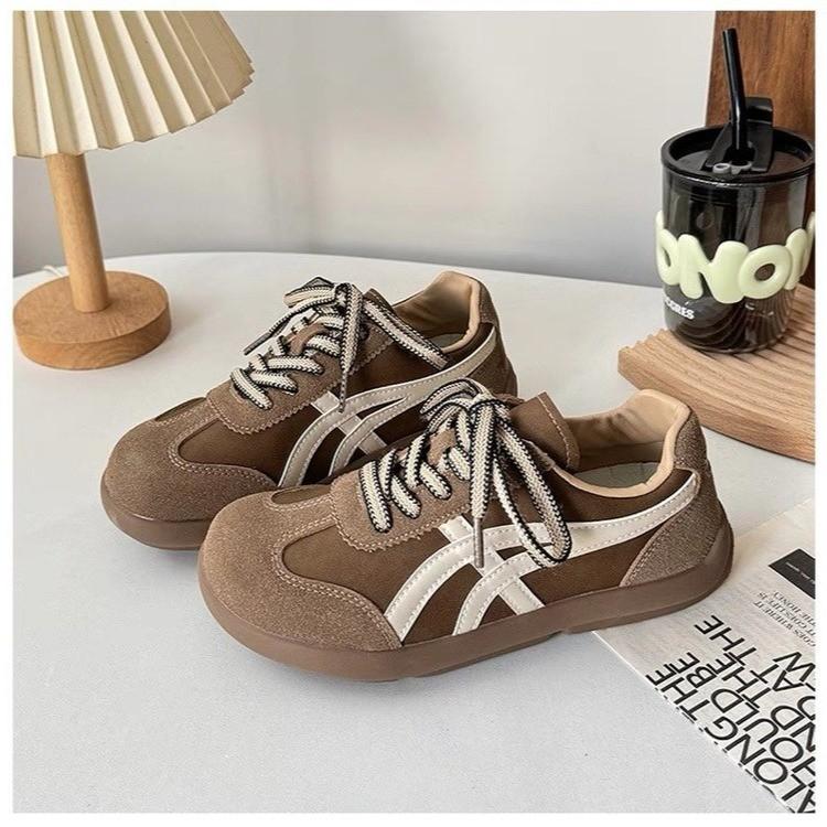 休闲鞋爆款磨砂软底百搭老爹鞋