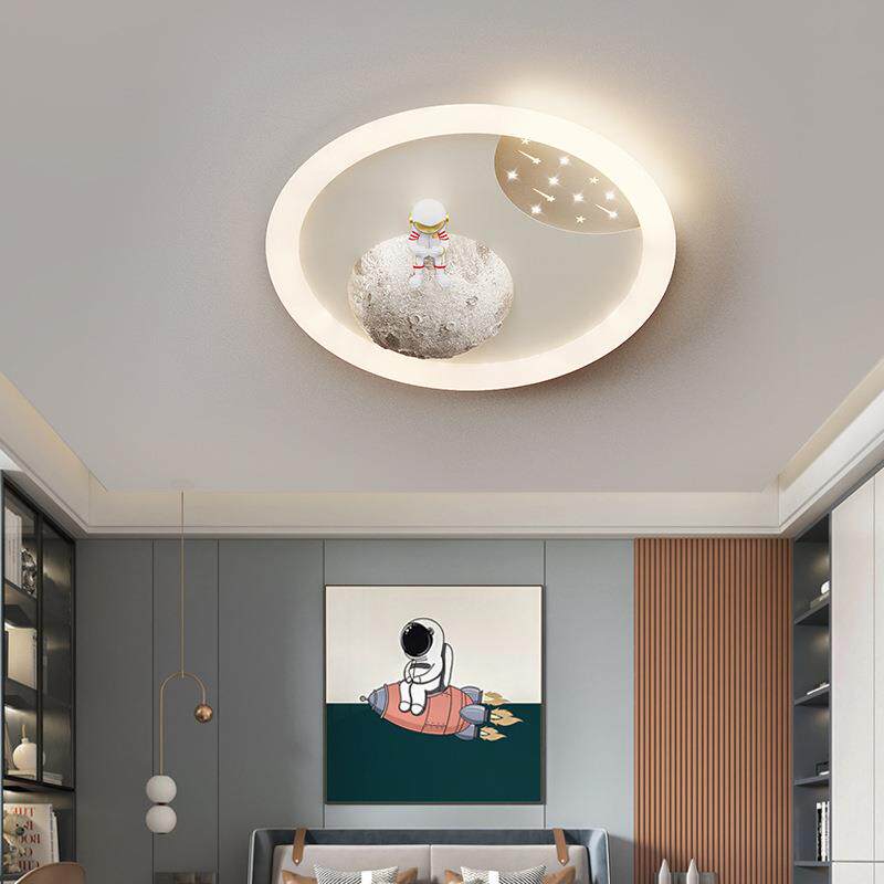 2025年儿童房卧室灯新款房间灯星空树脂简约智能中山led吸顶灯具