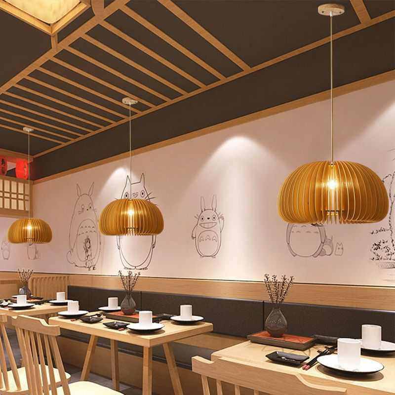 日式木艺餐厅吊灯原木灯笼灯茶室民宿田园禅意饭店新款创意灯饰,家装灯饰光源,客厅吊灯,淘宝优惠券,粉丝福利购,淘宝优惠卷