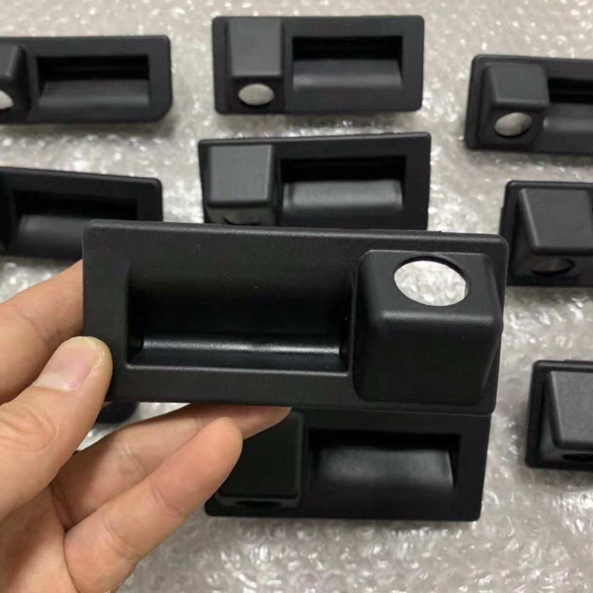 适应大众后备箱拉手开关扣手支架专用倒车影像摄像头外壳无损更换