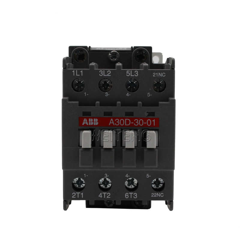9年老店 ABB A30D-30-01 10交流接触器30A新款AX32-30-01触点常闭