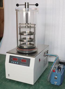 贺帆FD-1B-50压盖型真空冷冻干燥机冻干机厂家