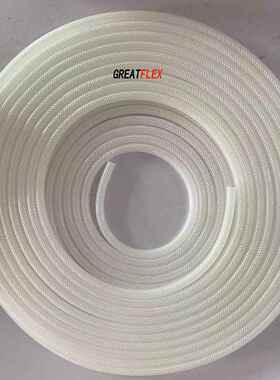 GREATFLEX透明卫生级316L加厚编织管高温软管BP20