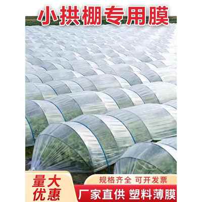 农用透明塑料薄膜种菜小拱棚膜农用专用膜塑料纸保温地膜防寒大棚
