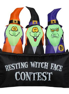 供万圣节气外南瓜女巫庭院装饰万模圣氛围户场地布置YOI道直具