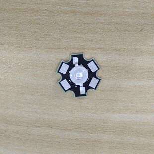 超高亮 蓝灯蓝光光宏30mil1w蓝灯仿流明灯珠铜支架 1W大功率