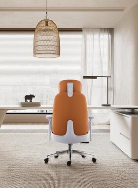 主人工RX801学座椅舒适久体坐可躺办公椅老板管电经理脑椅职员会