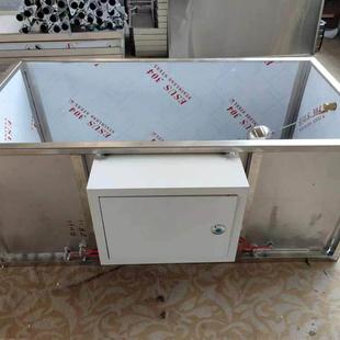 定制304不锈钢双层保温水箱水槽单层电加热烫池恒温池专业加热