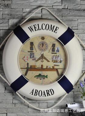 热销地中海风格 精致静音挂钟 创意背景墙 家居饰品 RS74Z-5L/H